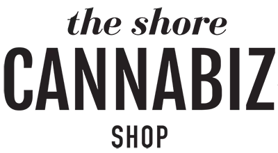 Logo for The Shore Cannabiz Shop