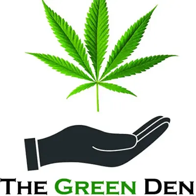 The Green Den Retail Cannabis Logo