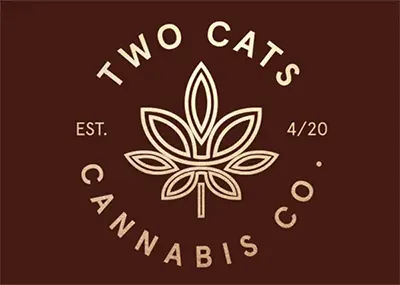 Logo for Two Cats Cannabis Co.