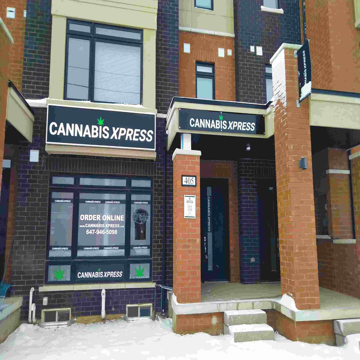 Store image for Cannabis Xpress, 405 Veterans Drive, Brampton ON