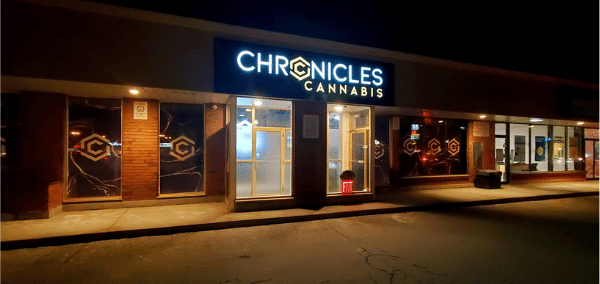 Store image for Chronicles Cannabis, 20 Huron St, Woodstock ON